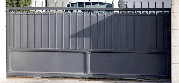 Metal Driveway Gate Installation Littleton