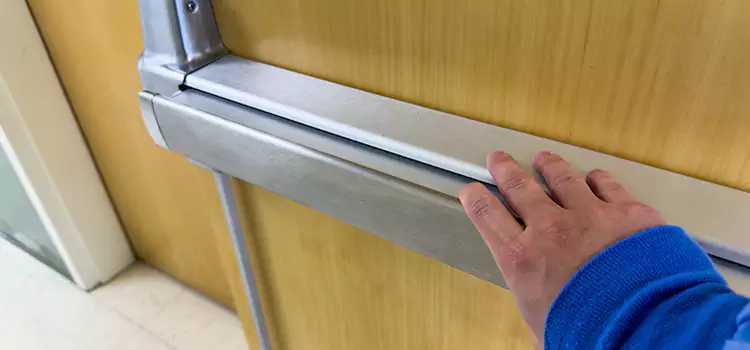 Installing a Push Bar on a Door Littleton